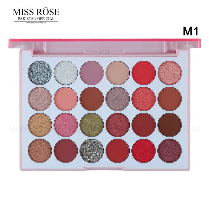 Miss Rose 24 Color Eyeshadow Palette
