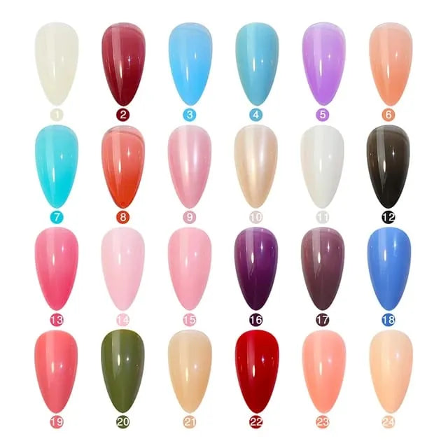 Cosmet.pk 576 Pcs Nails Box Artificial Nails Beautiful Fancy Nails Fake Nails