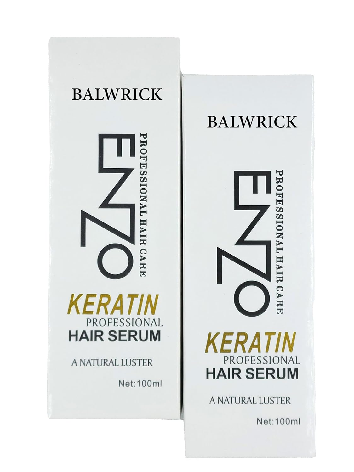 THE Premiers Professional Keratin Hair Serum premium glass bottle