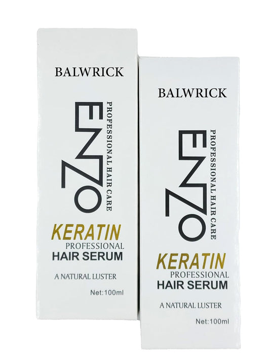 THE Premiers Professional Keratin Hair Serum premium glass bottle