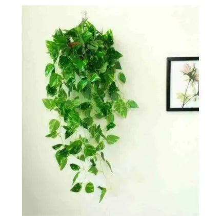 Enhance Your Space: 7.5 Feet Long Artificial Money Plant Leaf Bail Garland for Home, Office, and Room Decoration
