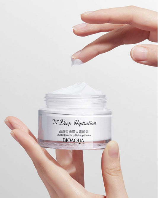 Bioqua V7 Deep Hydration Crystal Clear Lazy Makeup Cream
