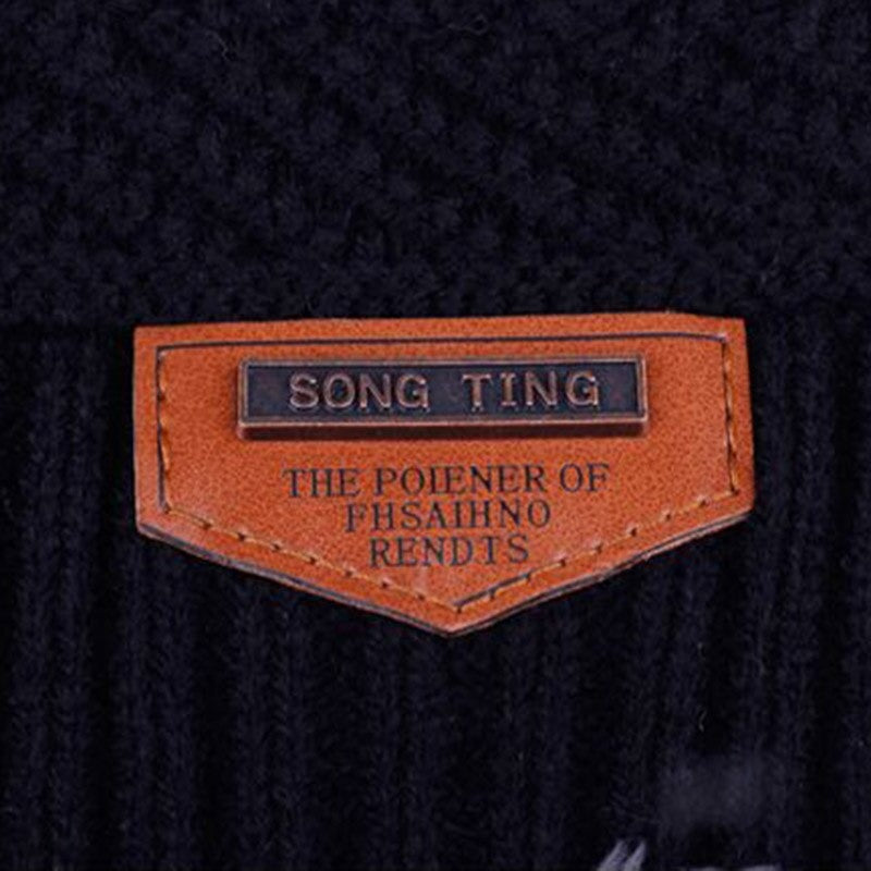 Pack Of 2 Winter Beanie Hat and Scarf Thermal Knit Hat Skull Cap