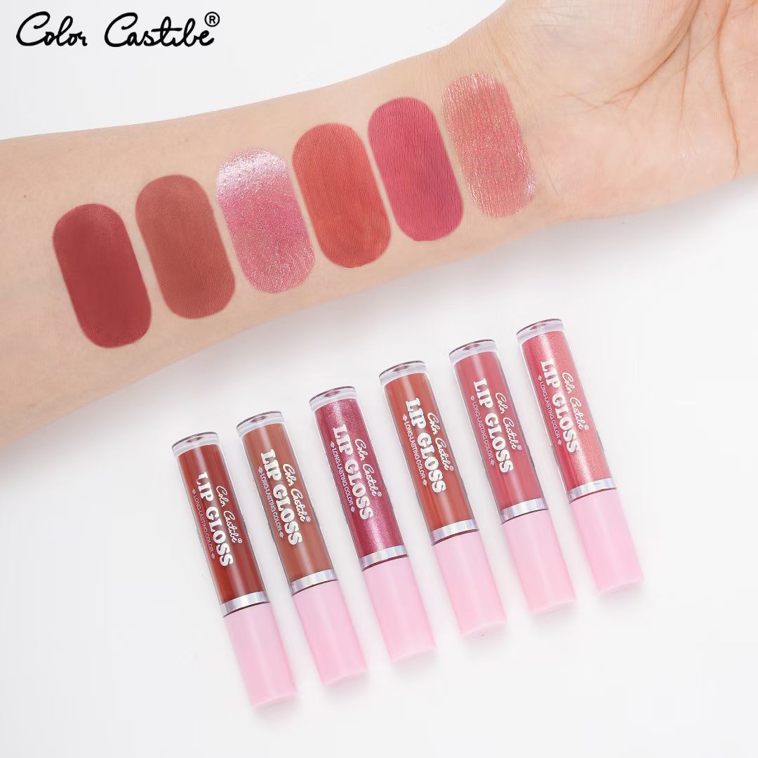 Color castle  Matte Long Lasting Gloss Set of 6 pcs