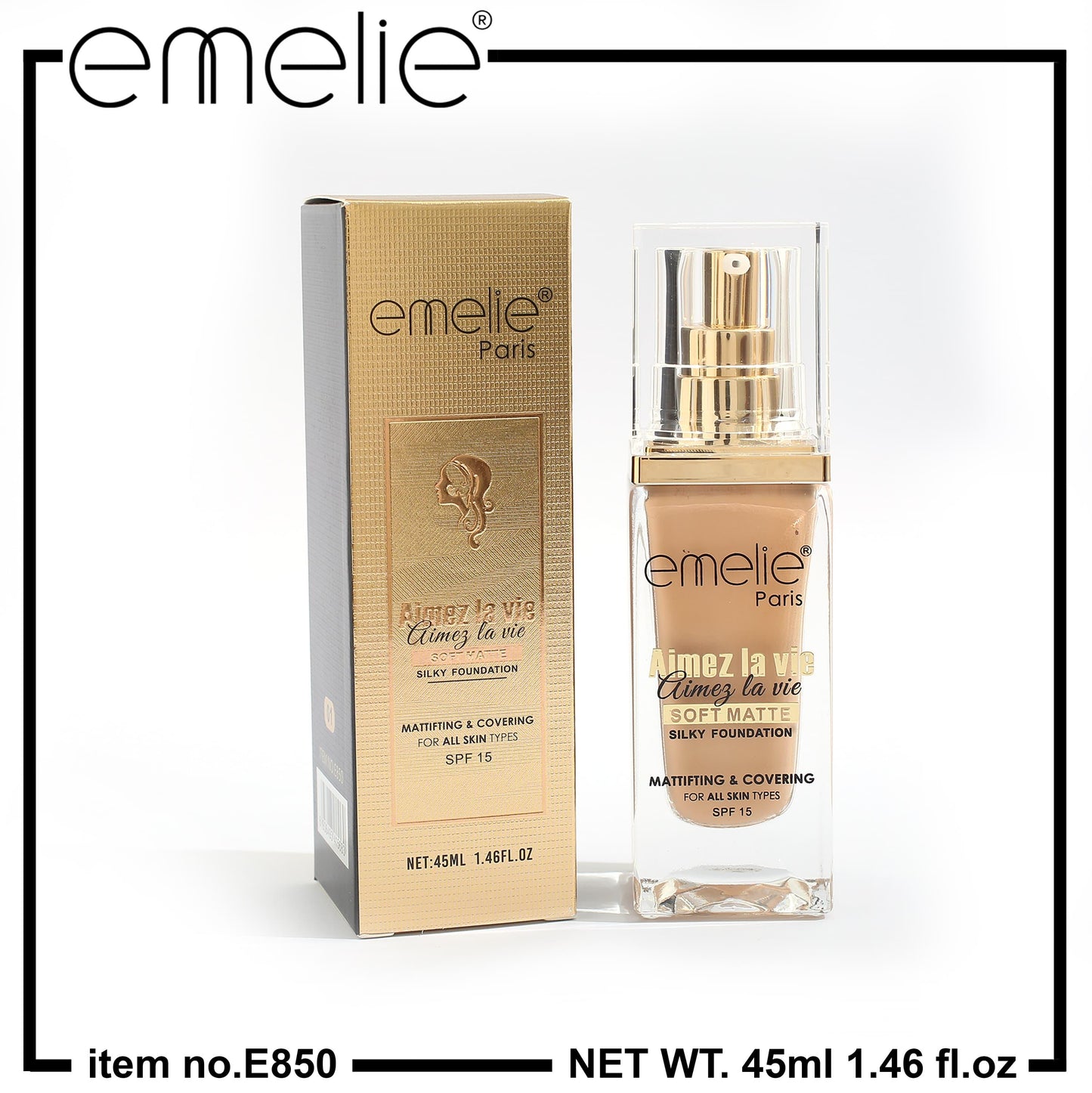Emelie Liquid Foundation