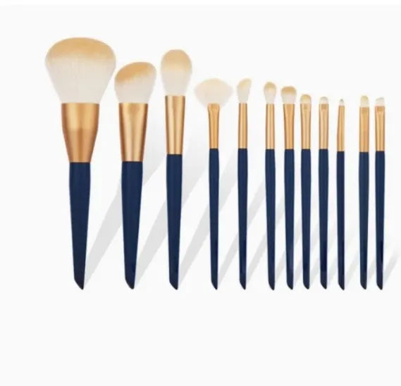 Makeup Brush Set 12PCS Premium Cosmetic Brush for Foundation Eyeshadow Concealer Highlight Blush Makeup Brush