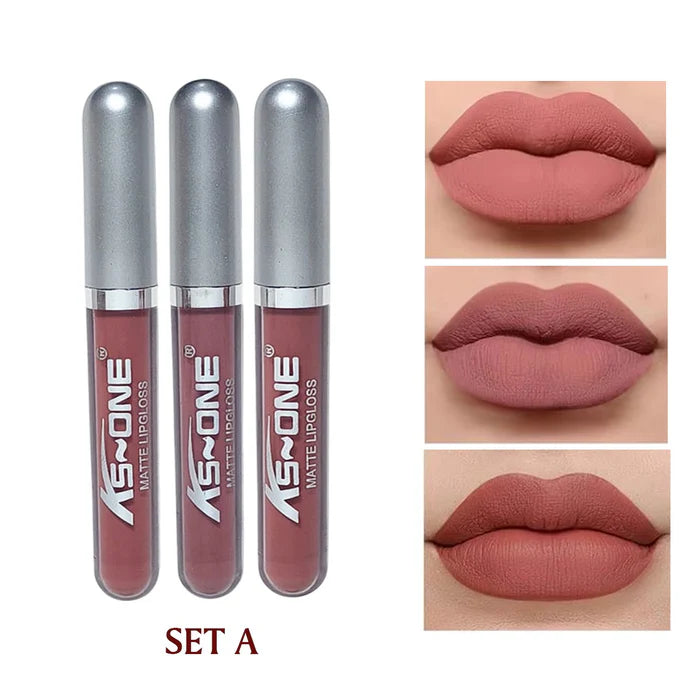 Ks One 3 pcs Matte Lipgloss