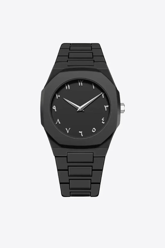 Arabic Aura Black Dial Watch