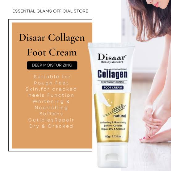 Disaar Collagen Whitening & Nourishing Foot Cream - 80g