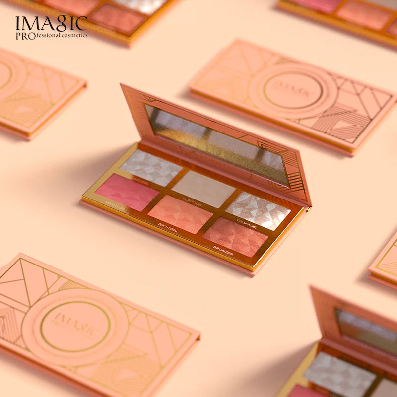IMAGIC HIGHLIGHTER, BLUSH AND CONTOUR PALETTE [ULT]