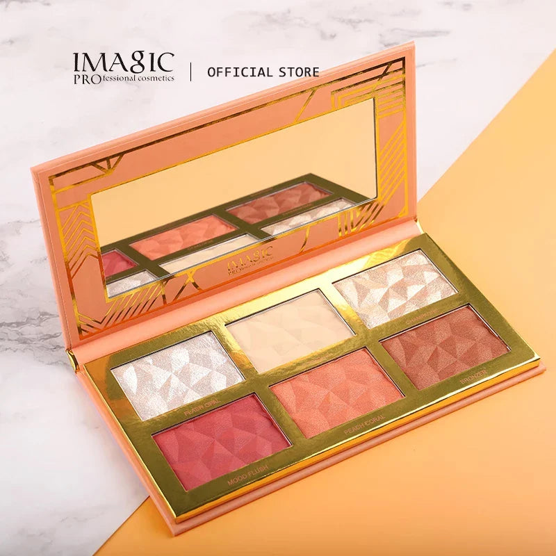 IMAGIC HIGHLIGHTER, BLUSH AND CONTOUR PALETTE [ULT]