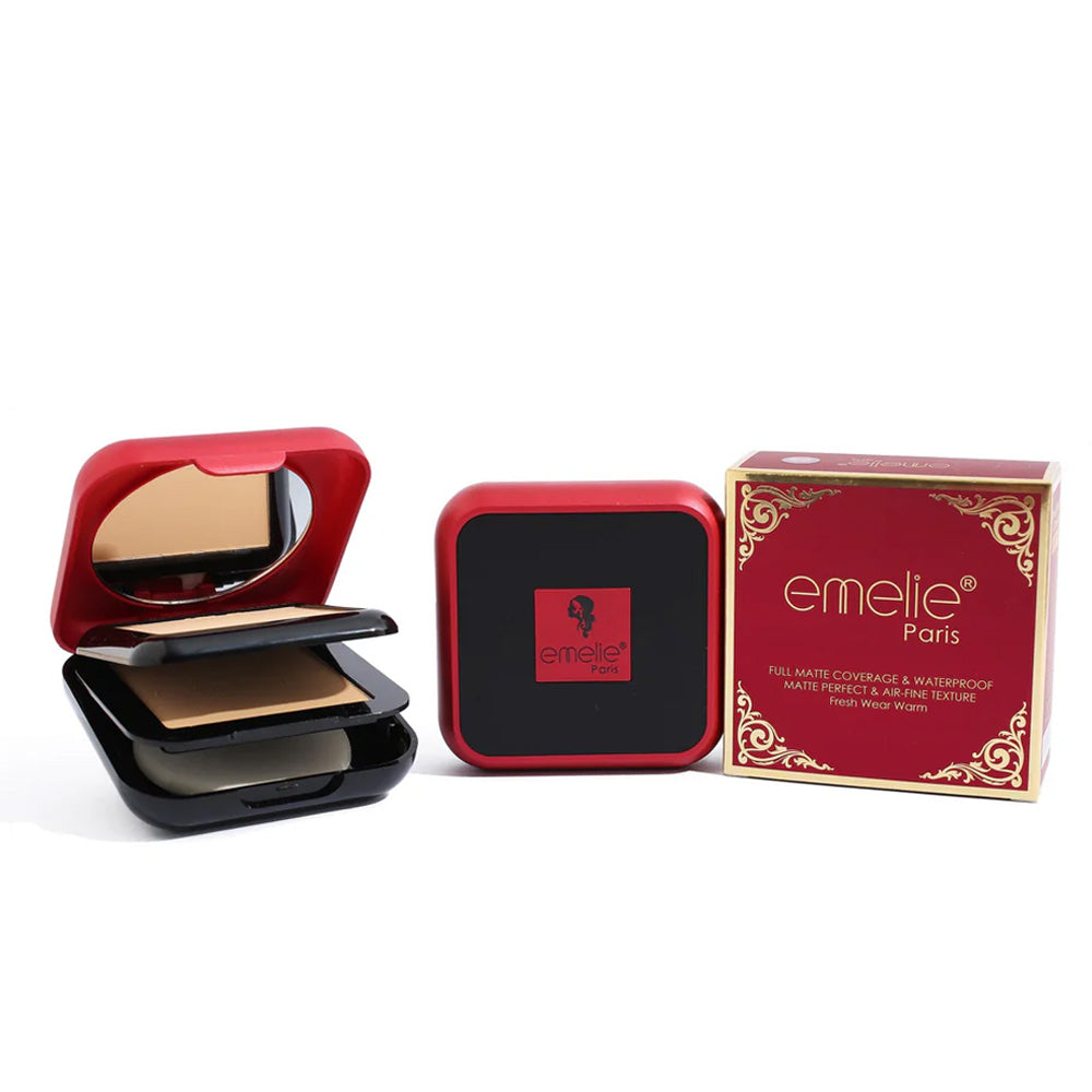 Emelie Matte Coverage Compact Powder