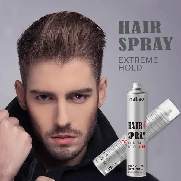 Maliao Ultimate Hair Spray - Quick Styling, Long-Lasting Effect | Hair Spray for Men | Hair Styling | Hair Setting Spray | Hair Fixing Spray | Strong Hold 420ml