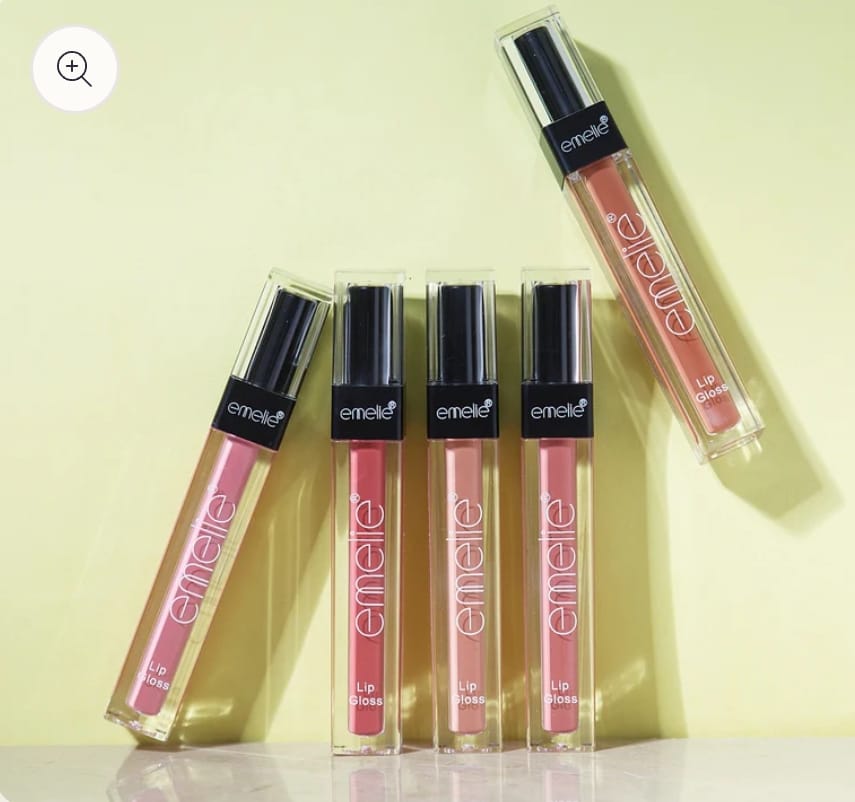 Emelie Lip Gloss 12 Pieces Lipgloss Pack Matte Lip Gloss Shades