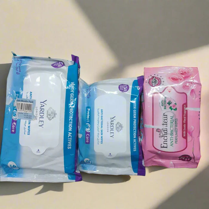 New Makeup Remover Cotton Wipe (3 Pcs Set)