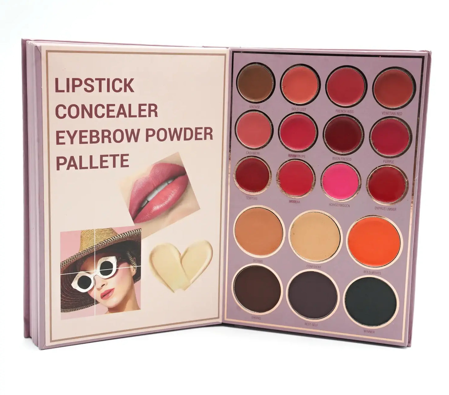 Mocoallure 5 Fold Makeup Book Pellet