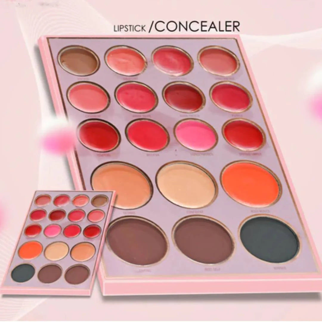 Mocallure All-In-One 5 Fold Eyeshadow Makeup Book Palette