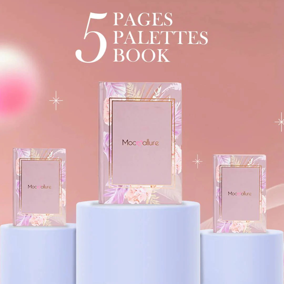 Mocallure All-In-One 5 Fold Eyeshadow Makeup Book Palette