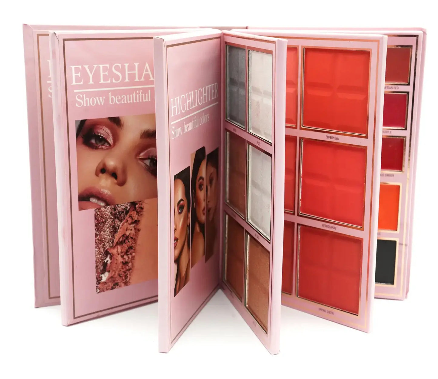 Mocoallure 5 Fold Makeup Book Pellet