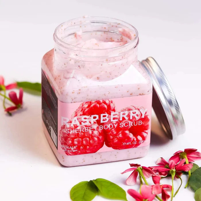 WOKALI Raspberry Sherbet Body Scrub 350ml-