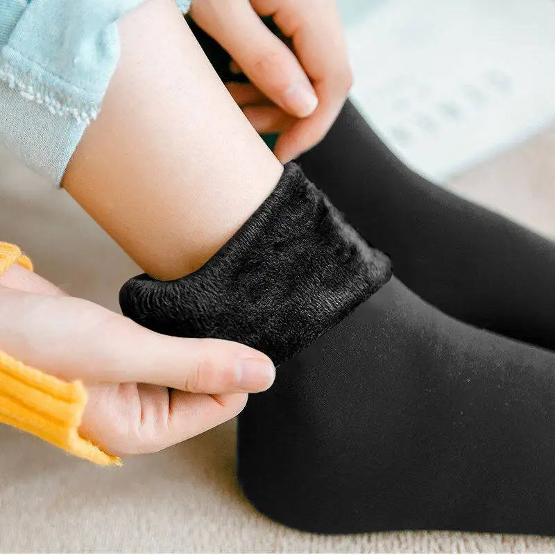 Pack Of 3 Pair Women’s Winter Warm Fleece Socks