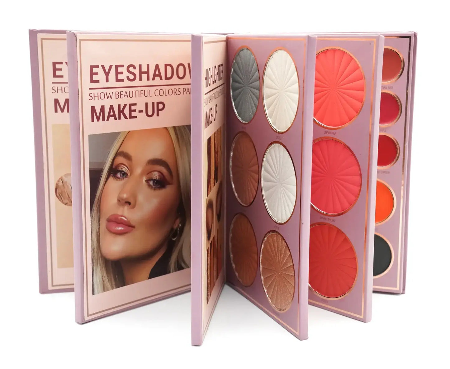 Mocoallure 5 Fold Makeup Book Pellet