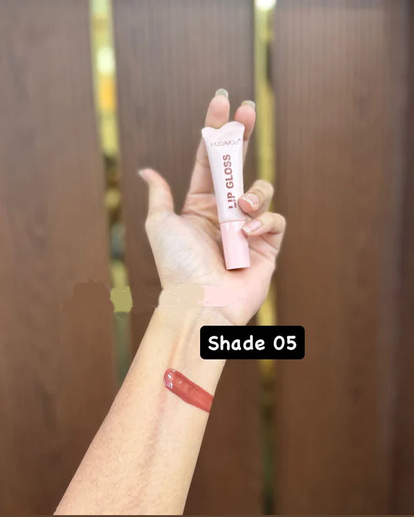 Huda moji 6 pcs New Viral lip Gloss