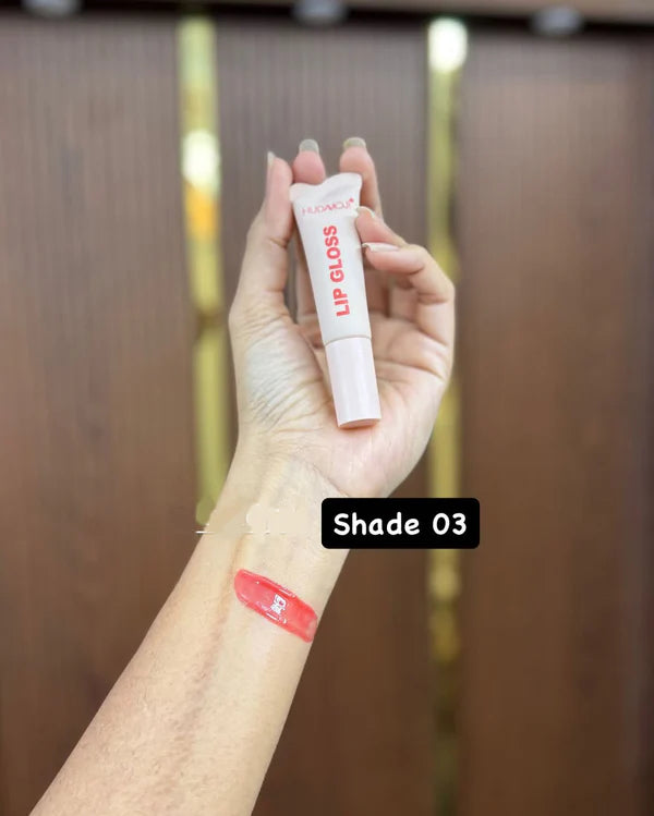 Huda moji 6 pcs New Viral lip Gloss