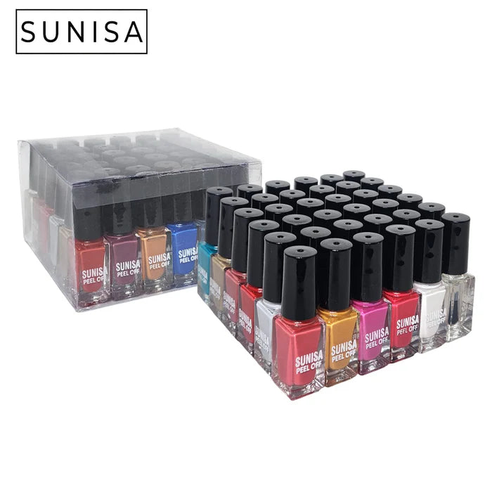 New Sunisa Pack Of 36pcs Nail Polish / Peel Off