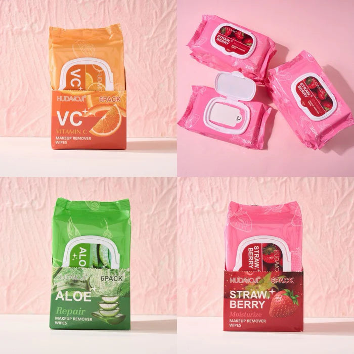 Huda Moji MakeUp Remover Wipes 30/pcs
