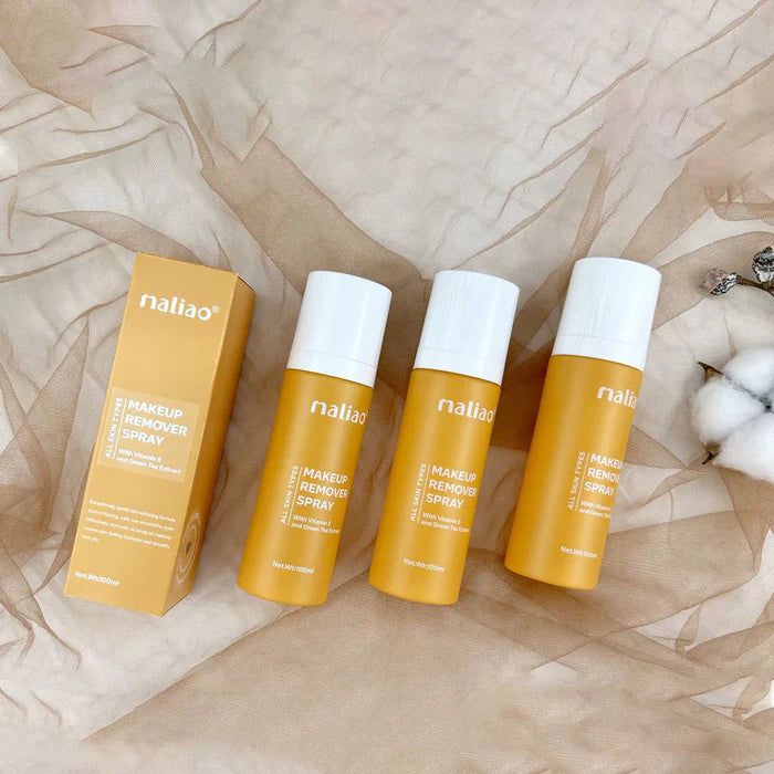 Maliao Makeup Remover Spray - Refresh & Nourish with Vitamin E and Green Tea Extract