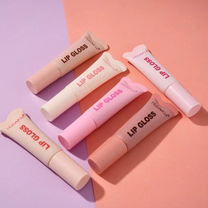 Huda moji 6 pcs New Viral lip Gloss