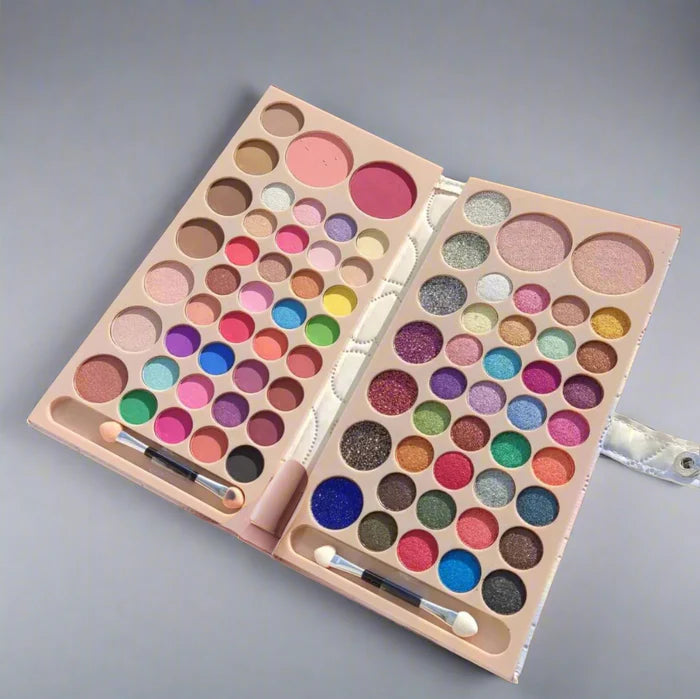 ALL IN ONE MAKEUP BOOK FOLDING SHADE FACE PALLET