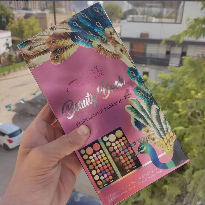 ALL IN ONE MAKEUP BOOK FOLDING SHADE FACE PALLET