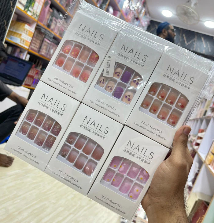 12 Pcs Nails False Nails Artifical Nails