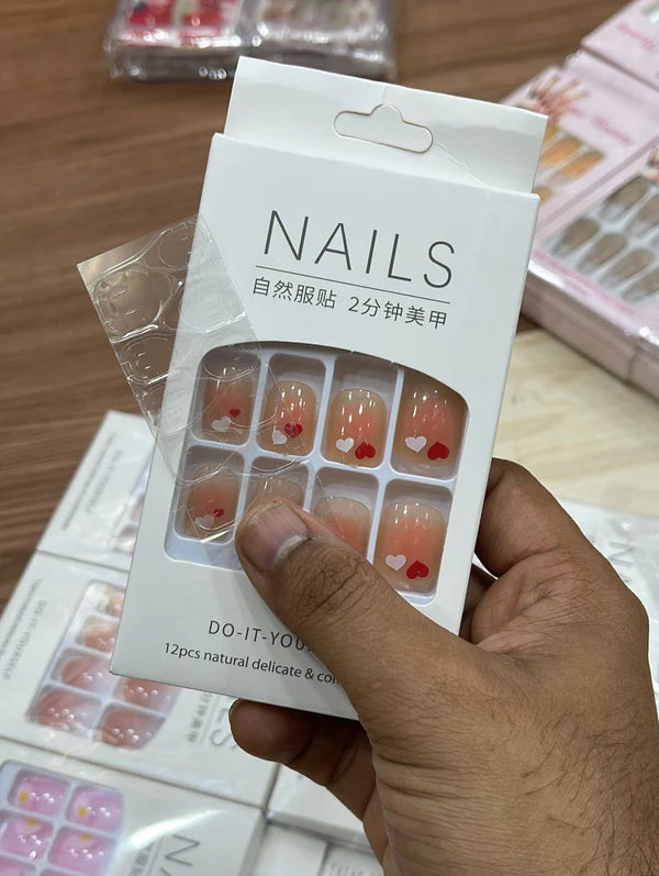 12 Pcs Nails False Nails Artifical Nails