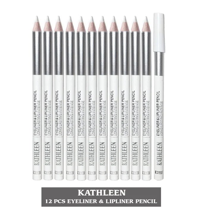 Kathleen Pac of 02 Balck And White Eye liner Pencil