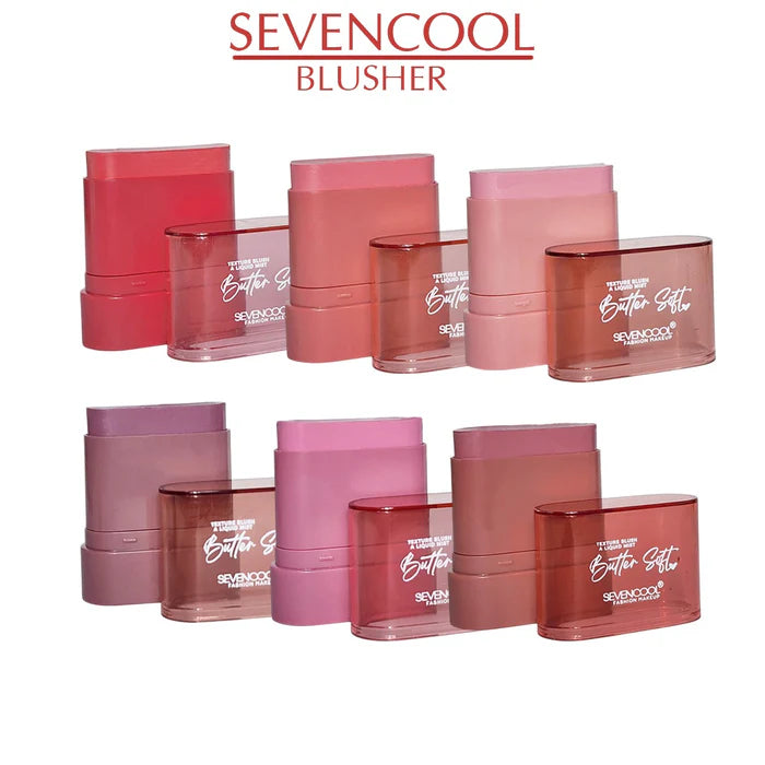 Seven Cool Pack of 03 Mini Juicey Blush Stick