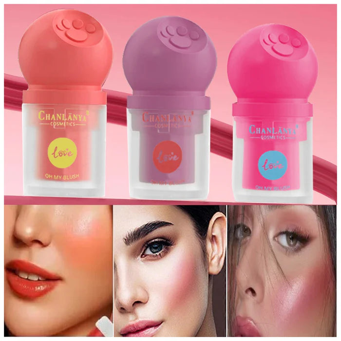 ChanLanya Cosmetics "Oh My Blush" – Liquid Cream Blusher Stick