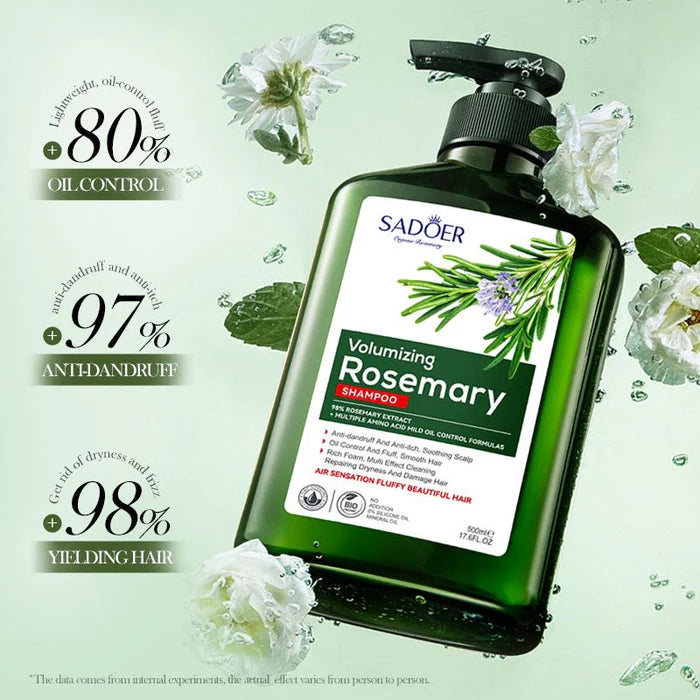 SADOER Rosemary Volumizing Anti-Dandruff Anti-Itch Shampoo 500ml