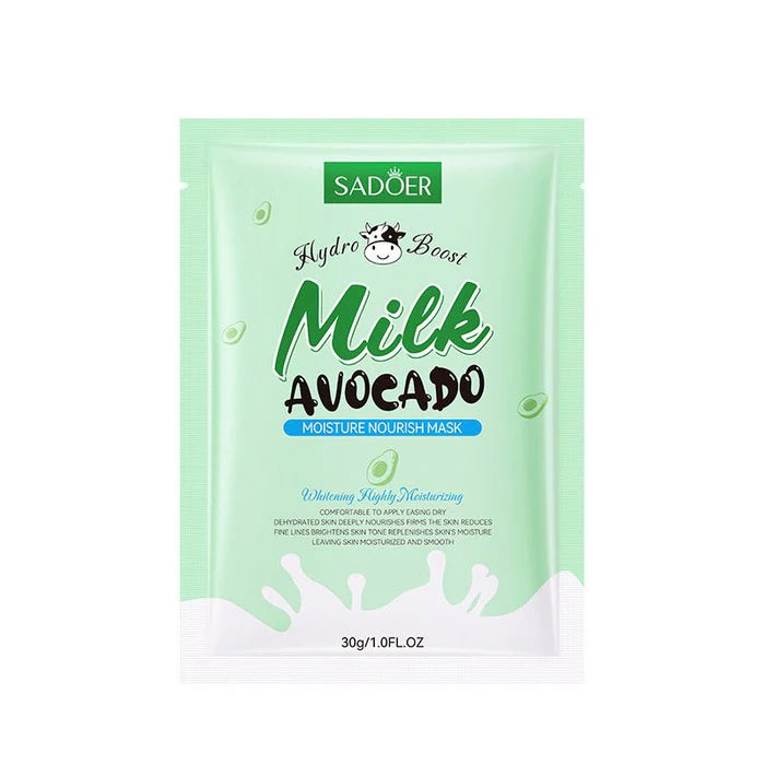 Sadoer 1 Pc Hydrating and Moisturising Sheet Mask – Milk and Fruits