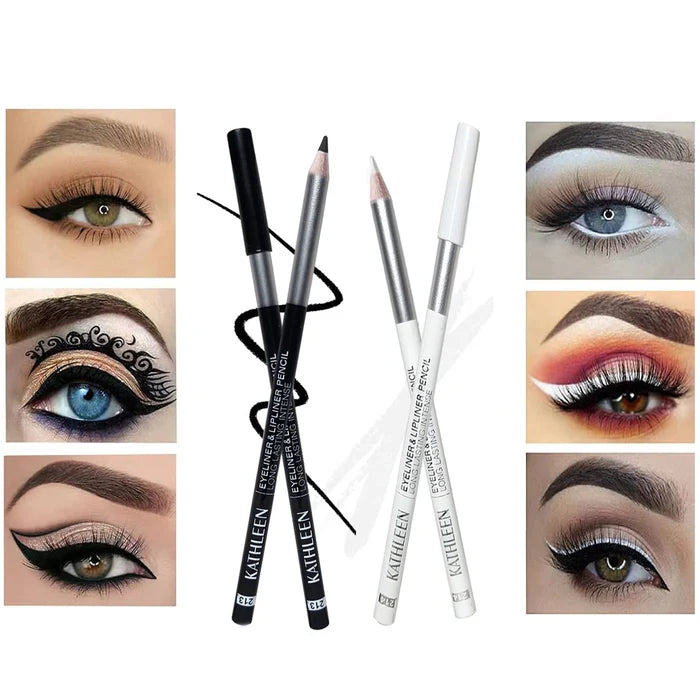 Kathleen Pac of 02 Balck And White Eye liner Pencil