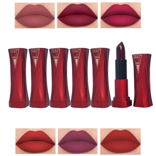 Iman Of Noble Velvet Matte Lipsticks – Bold, Waterproof Shades for All-Day Wear