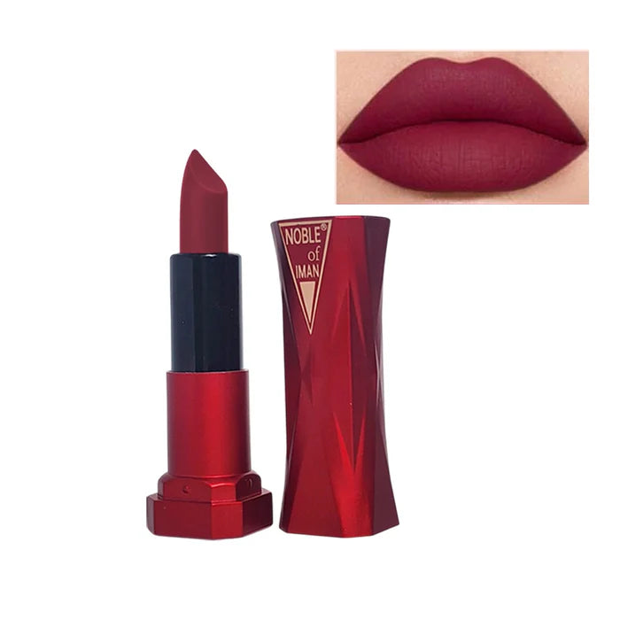 Iman Of Noble Velvet Matte Lipsticks – Bold, Waterproof Shades for All-Day Wear