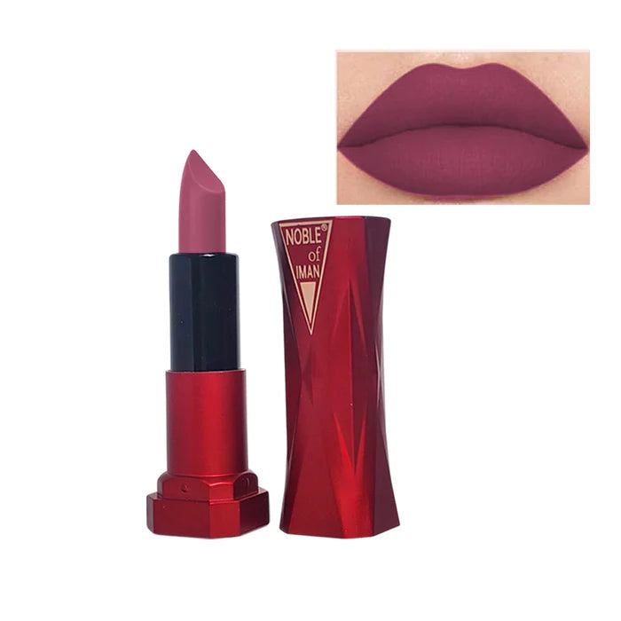 Iman Of Noble Velvet Matte Lipsticks – Bold, Waterproof Shades for All-Day Wear