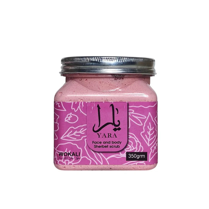 WOKALI Raspberry Sherbet Body Scrub 350ml-