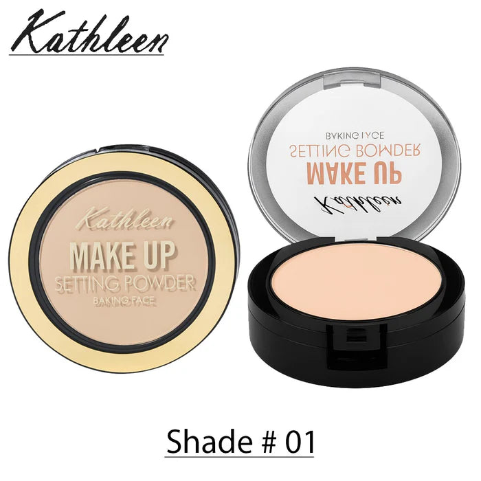 Kathleen Make Up Setting Powder – Baking Face – Oil Control & Long-Lasting Finish