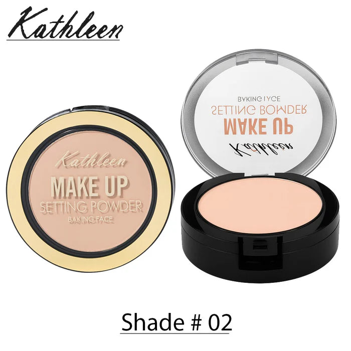 Kathleen Make Up Setting Powder – Baking Face – Oil Control & Long-Lasting Finish