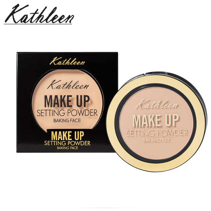 Kathleen Make Up Setting Powder – Baking Face – Oil Control & Long-Lasting Finish