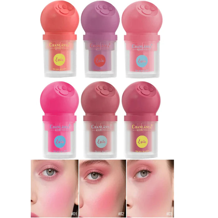 ChanLanya Cosmetics "Oh My Blush" – Liquid Cream Blusher Stick